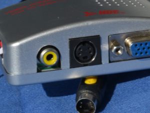 Anschluss VGA S-Video